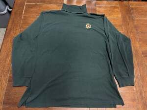 Vintage Polo Golf Ralph Lauren Long Sleeve Turtleneck Shirt with Crest Logo